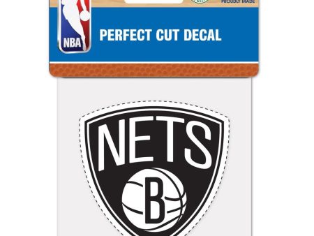 Brooklyn Nets 4  x 4  Decal Online Hot Sale