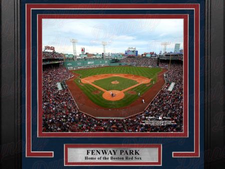 Boston Red Sox Fenway Park 8  x 10  Framed Baseball Stadium Photo Online Sale