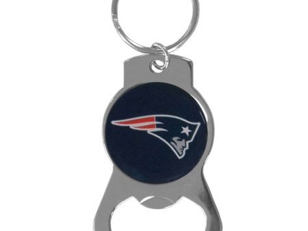 New England Patriots Logo Bottle Opener Keychain Fashion