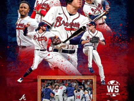 Atlanta Braves 2021 World Series Champions 8  x 10  Baseball Collage Photo Fashion