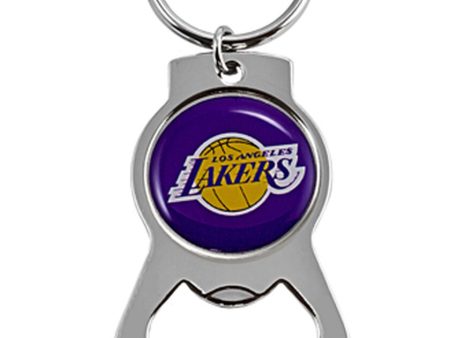 Los Angeles Lakers Logo Bottle Opener Keychain on Sale