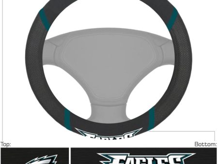 Philadelphia Eagles NFL Football Deluxe Steering Wheel Cover For Discount