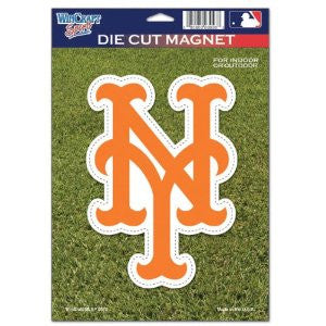 New York Mets MLB Baseball 8  Die-Cut Magnet Fashion