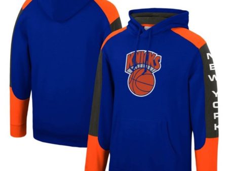 New York Knicks Mitchell & Ness Fusion Fleece Hoodie Discount