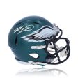 Dallas Goedert Philadelphia Eagles Autographed Speed Mini-Helmet Hot on Sale