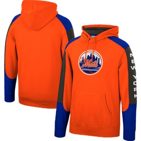 New York Mets Mitchell & Ness Fusion Fleece Hoodie Online Sale