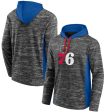 Philadelphia 76ers Heathered Instant Replay Chiller Pullover Hoodie Online