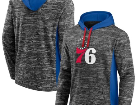 Philadelphia 76ers Heathered Instant Replay Chiller Pullover Hoodie Online