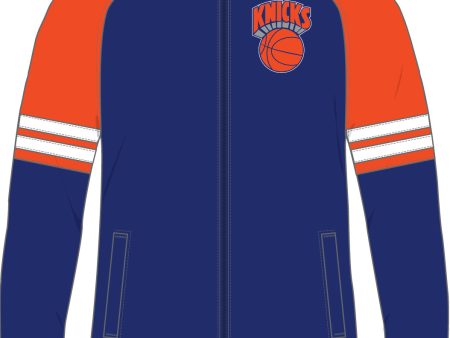 New York Knicks Mitchell & Ness MVP 2.0 Track Jacket Online Hot Sale