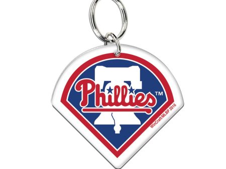 Philadelphia Phillies Acrylic Logo Keychain Online now