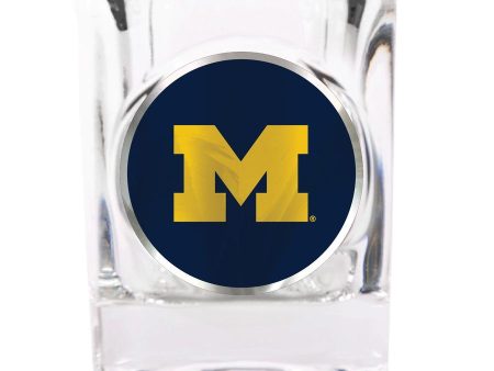 Michigan Wolverines Square Shot Glass Online