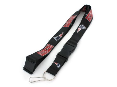 New England Patriots Black Lanyard Fashion