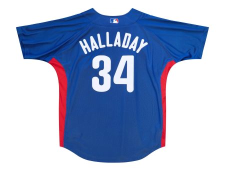 Roy Halladay Philadelphia Phillies Mitchell & Ness Cooperstown Collection Batting Practice Jersey For Sale