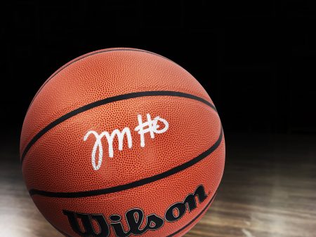 Tyrese Maxey Philadelphia 76ers Autographed Wilson NBA Basketball - Fanatics Authenticated For Discount