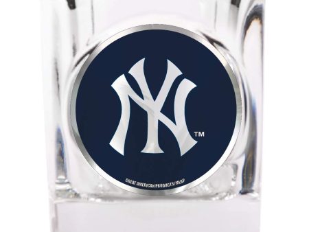 New York Yankees Square Shot Glass Discount