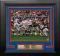 Eli Manning Super Bowl XLII Escape New York Giants 8  x 10  Framed Football Photo Online Hot Sale