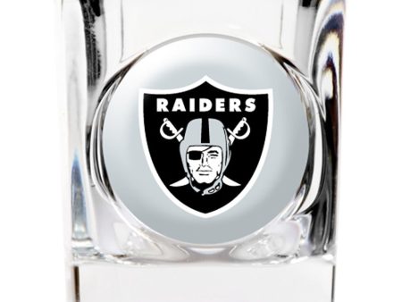 Las Vegas Raiders Square Shot Glass Supply