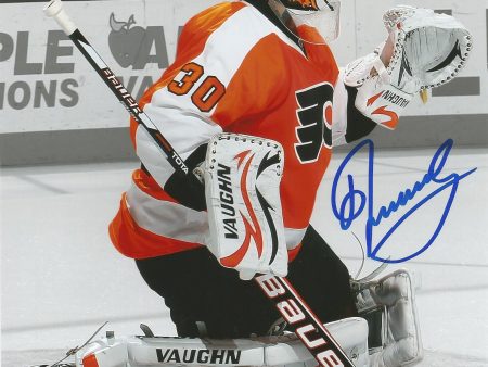 Ilya Bryzgalov Spotlight Autographed Philadelphia Flyers 8  x 10  Hockey Photo For Cheap