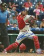 Jorge Alfaro Philadelphia Phillies Throw Autographed MLB Baseball Photo Inscribed  Oso  Online Hot Sale