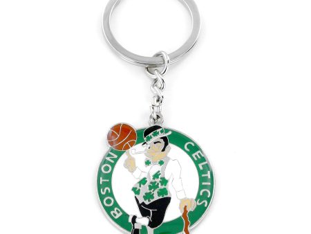 Boston Celtics Metal Logo Keychain Online Sale