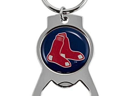 Boston Red Sox Logo Bottle Opener Keychain For Sale