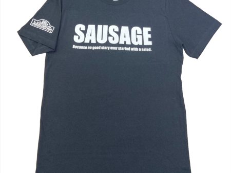 Sausage vs. Salad T-Shirt For Sale