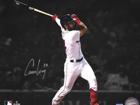 Connor Wong 1st Home Run Boston Red Sox Autographed 16  x 20  Spotlight Baseball Photo on Sale