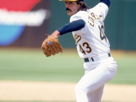 Dennis Eckersley Oakland Athletics Pitching MLB Photo Sale