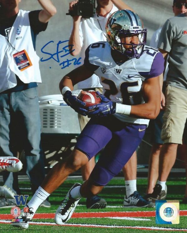 Sidney Jones University of Washington Autographed NCAA College Football 8x10 Photo For Sale