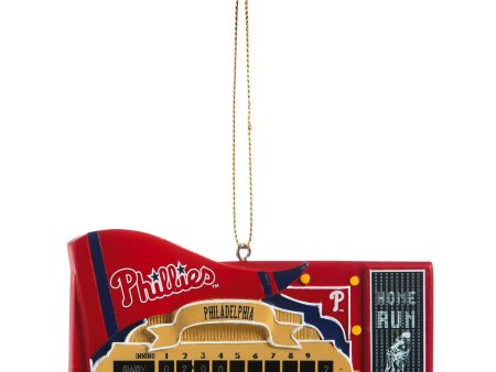 Philadelphia Phillies Scoreboard Christmas Ornament Online Sale