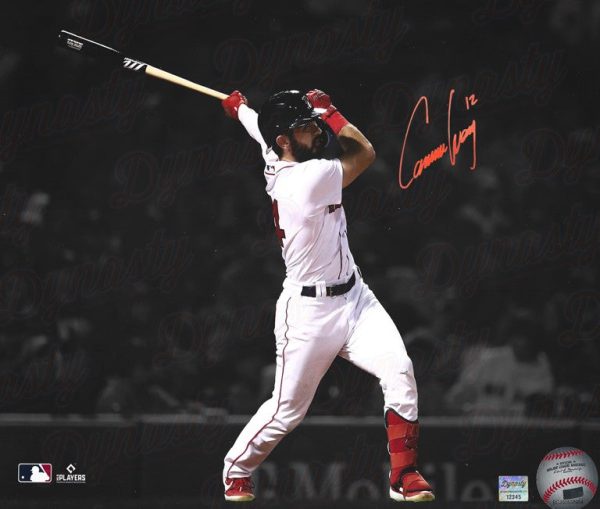 Connor Wong 1st Home Run Boston Red Sox Autographed 16  x 20  Spotlight Baseball Photo on Sale