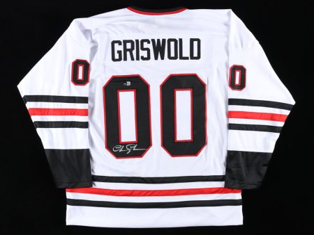 Chevy Chase Autographed  National Lampoon s Christmas Vacation  Clark Griswold Hockey Jersey Discount