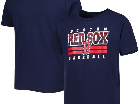 Boston Red Sox Navy Blue Youth T-Shirt For Discount