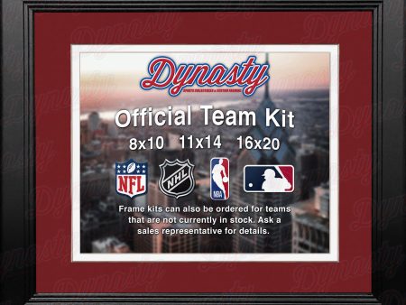 Arizona Cardinals Custom NFL Football 16x20 Picture Frame Kit (Multiple Colors) For Cheap