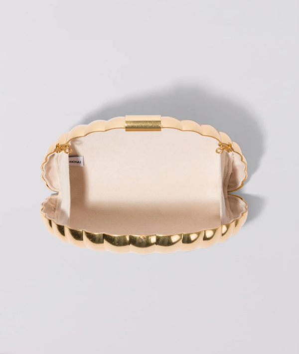 Simkhai Monet Clutch-Gold Online