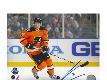 James Van Riemsdyk 2012 Winter Classic Autographed Philadelphia Flyers Hockey Photo For Cheap