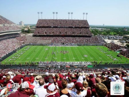 Texas A&M Aggies Kyle Field 8  x 10  College Football Stadium Photo Fashion