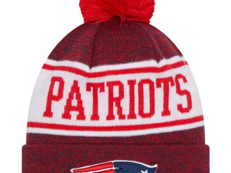 New England Patriots Youth Pom Knit Hat For Cheap