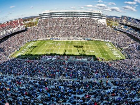 Penn State Nittany Lions Beaver Stadium 8  x 10  College Football Photo on Sale