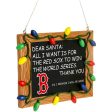 Boston Red Sox Chalkboard Sign Ornament Online now