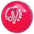 Kookaburra Crown Pink Cricket Ball (Dozen) Supply