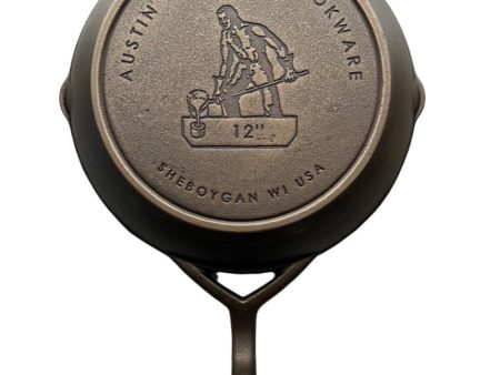 12  Austin Foundry Cast Iron Skillet on Sale