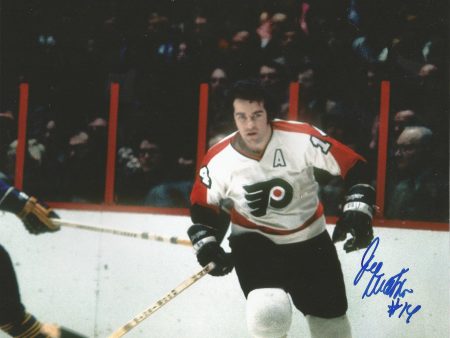 Joe Watson in Action Autographed Philadelphia Flyers 8  x 10  Hockey Photo Online Hot Sale