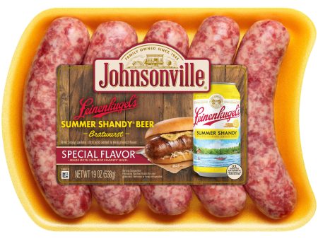 Leinenkugel s Summer Shandy Beer Bratwurst 6 packages Online Hot Sale