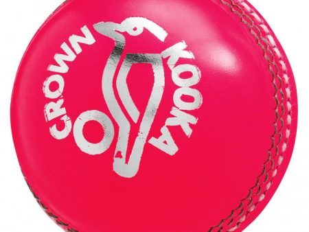 Kookaburra Crown Pink Cricket Ball (Single) Hot on Sale