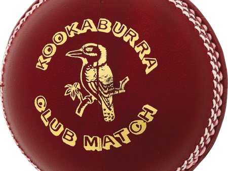 Kookaburra Club Match Red Cricket Ball For Sale