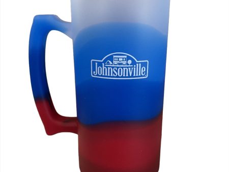 Beer Stein Red White and Blue For Sale