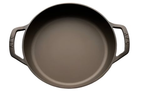 12  Austin Foundry Dual Handle Cast Iron Skillet Online