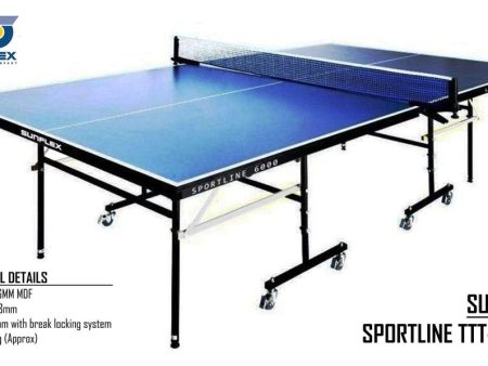 Sunflex Sportline 6000 Table Tennis Table For Sale