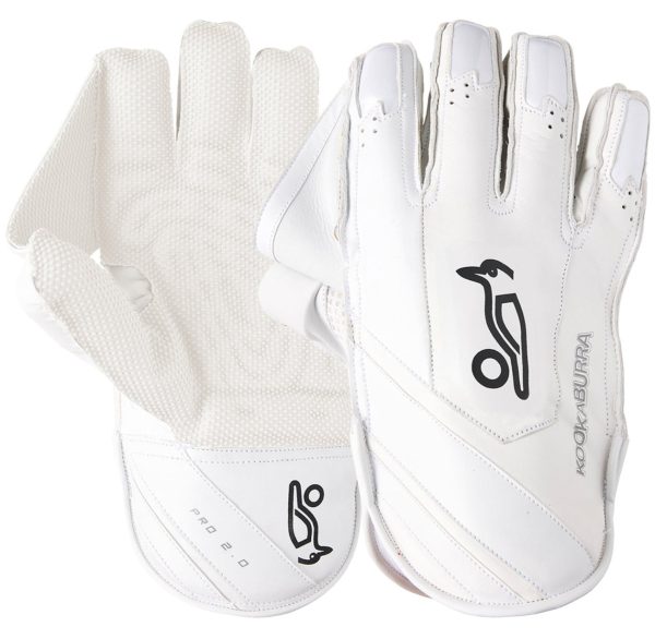 Kookaburra Pro 2.0 White Wicket Keeping Gloves Online now